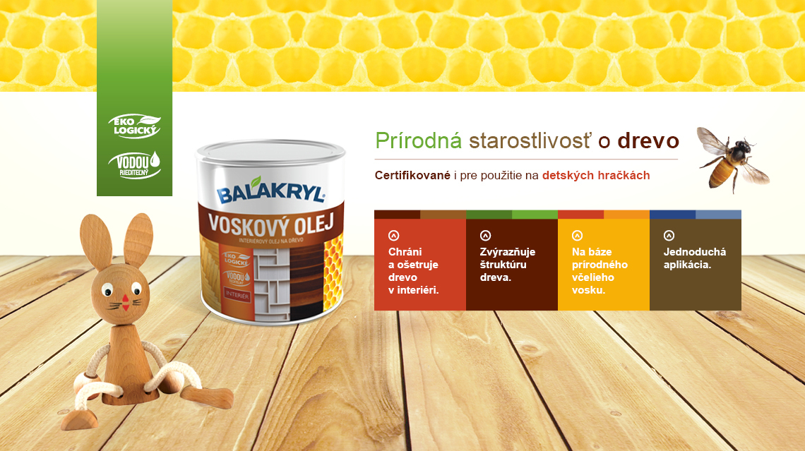 BALAKRYL - Voskový olej